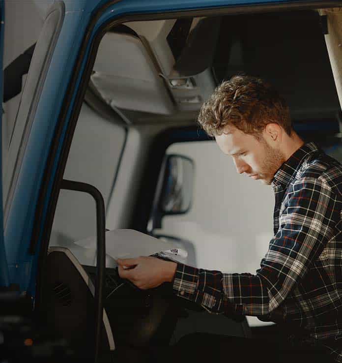 Vrachtwagenchauffeur